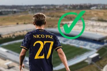 En su cuenta oficial de Twitter, citó un golazo del canterano y le dejó un mensaje que ilusiona a más de uno