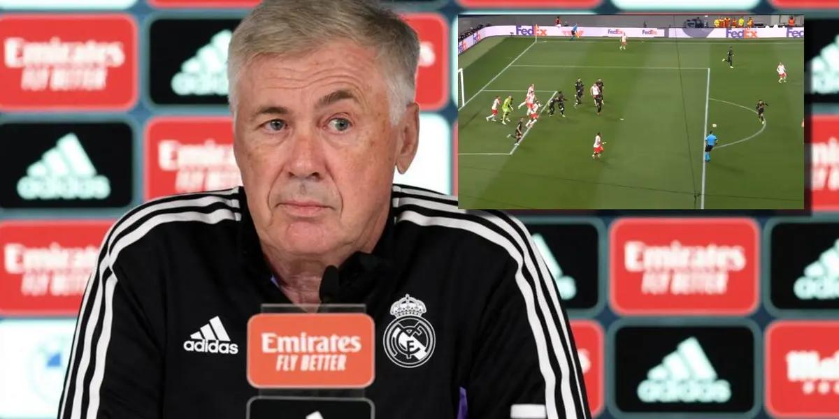En vez de comentar el gol anulado al Leipzig, de esto prefirió hablar Ancelotti