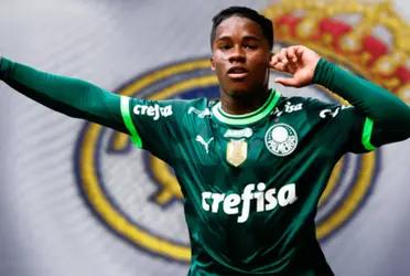 Endrick es la estrella del Palmeiras y se sumará al Real Madrid el próximo año.