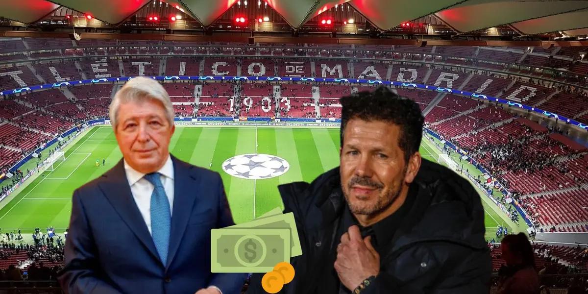 Enrique Cerezo y Cholo Simeone