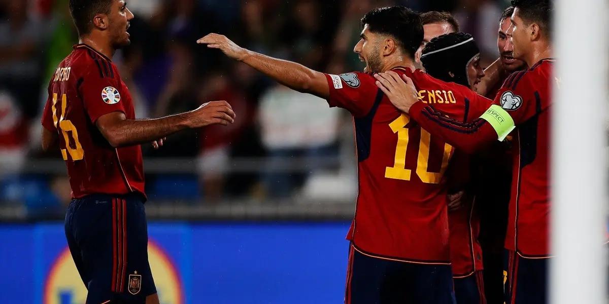 España aplastó a Georgia por 7 a 1 y uno de los goleadores aparecer en el radar del Barcelona.