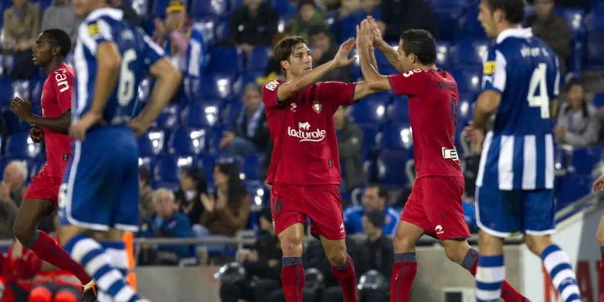 Espanyol empató uno a uno con el Osasuna en el RCDE Stadium por la 35ª jornada de La Liga Santander. Con este punto el Espanyol se aseguró la permanencia en primera división.