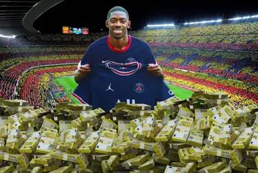 Esta es la cuma de dinero real que ingresaría Barcelona por la hipotética venta de Dembelé a PSG.