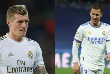 Estalla la interna entre Eden Hazard y Tony Kroos en Real Madrid