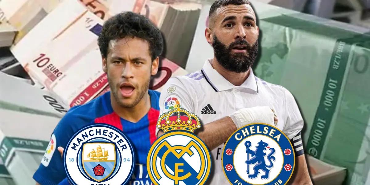 Este equipo quiere contar con Neymar y Karim Benzema, quienes no están del todo contentos en Arabia