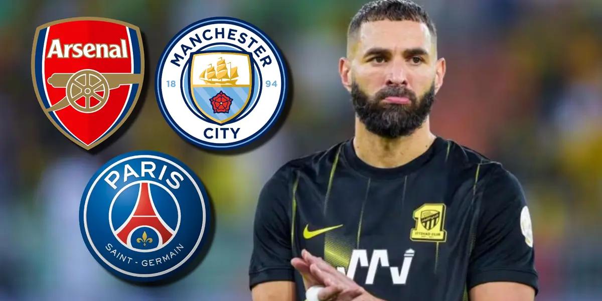 Este equipo quiere el regreso de Karim Benzema en Europa, luego que haya pedido su salida de Medio Oriente