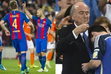 Este futbolista perdió las 5 finales que jugó con Argentina.