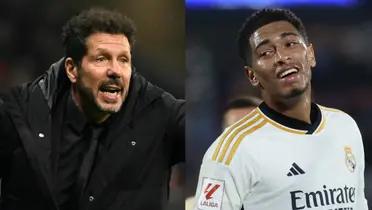 Este gesto de Bellingham no gustó nada a Simeone y provocó una pelea entre ellos