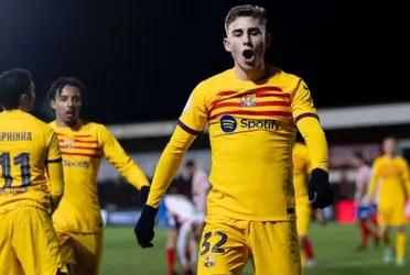 FC Barcelona aumentó su diferencia ante Barbastro por la cuenta de 3 a 1, gracias a Lewandowski