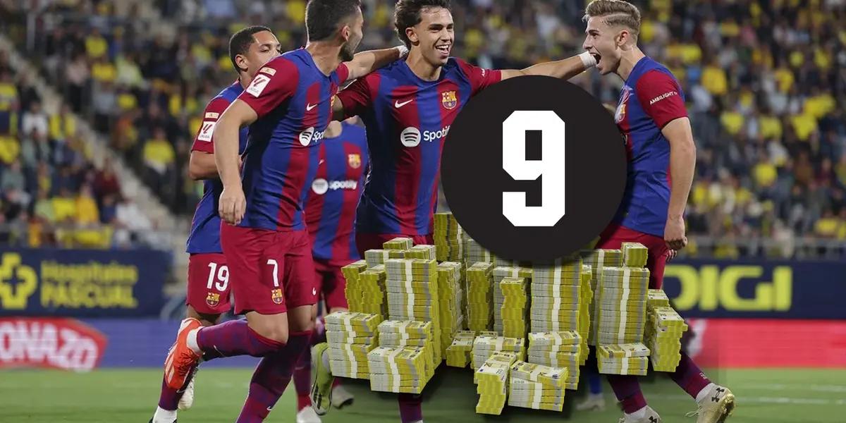 FC Barcelona celebrando un gol