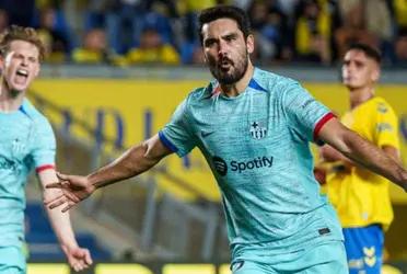FC Barcelona le dio la vuelta a Las Palmas y ganó con un tanto agónico de Gundogan y el marcado debut de Vítor Roque