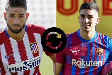 FC Barcelona quiere a Carrasco y ofreció a Ferran Torres como moneda de cambio, sin embargo, Atlético de Madrid retrucó con otro jugador.
