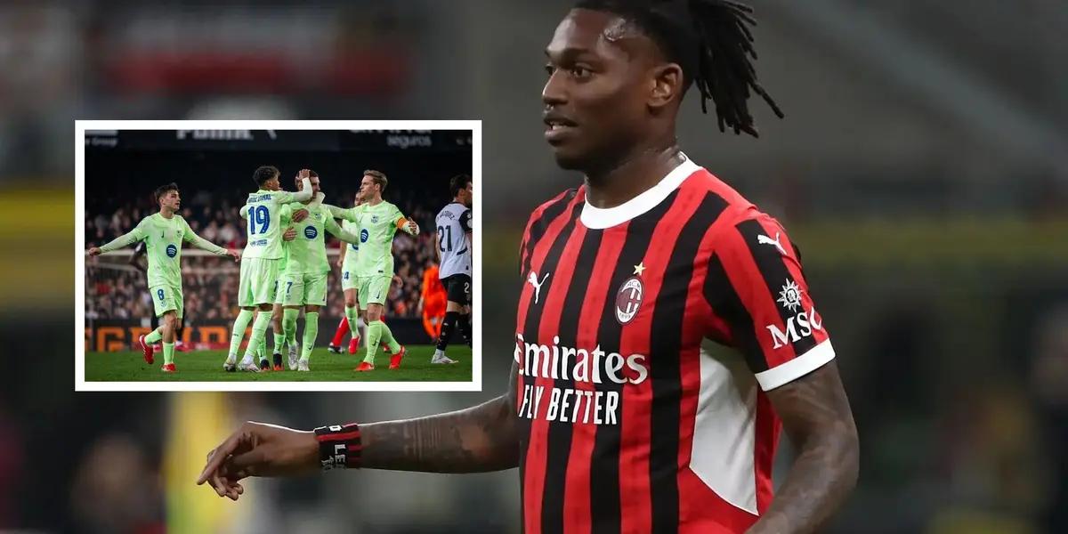 FC Barcelona - Rafael Leao (Foto: X)