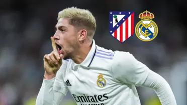 Federico Valverde fue víctima de un lanzamiento de bocata y este respondió de esta manera