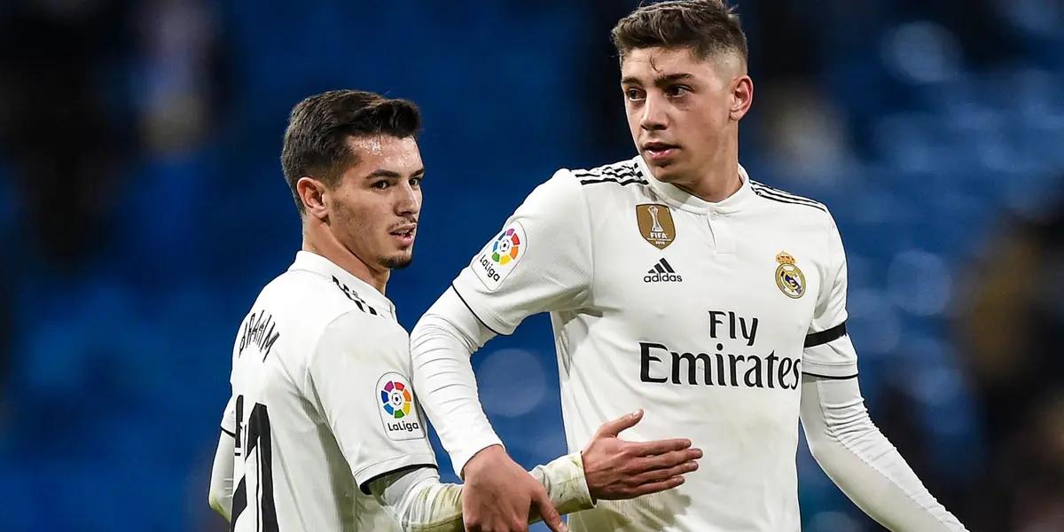 Federico Valverde y Brahim Díaz en el Real Madrid