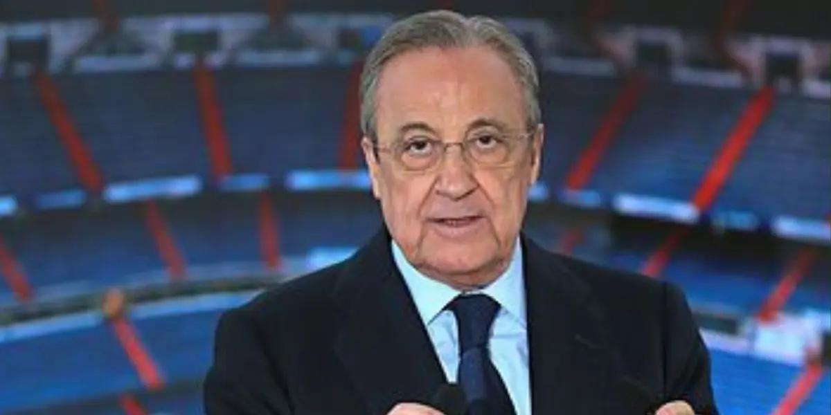 Florentino Pérez. Foto: redes de Real Madrid.