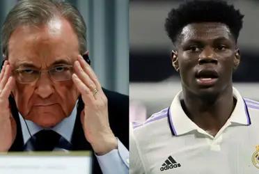 Florentino Pérez no se quedó de brazos cruzados al ver que Aurélien Tchouaméni no estaba comprometido con el objetivo del Real Madrid