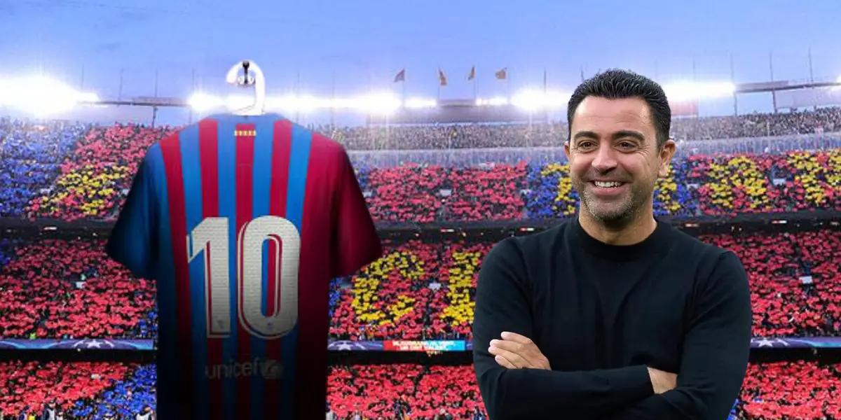 Fue campeón europeo e hizo 76 goles, Xavi quiere que sea su 10 y levantar Barça