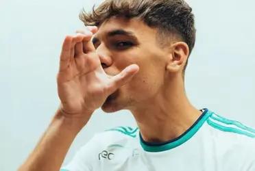 Gabri Veiga, con la camiseta del A-Ahli