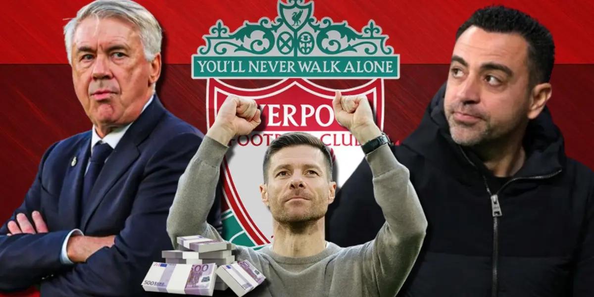 Ganará más que Ancelotti y Xavi en España, el sueldo que ofreció Liverpool a Xabi