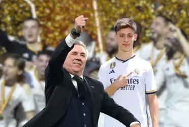 Ganó la Supercopa de España, pero mira la decisión de Ancelotti con Arda Guller