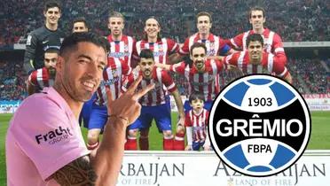 Ganó todo en Atleti, Gremio lo fichó porque Suárez se fue con Messi
