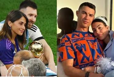 Georgina Rodríguez habría hecho enojar a Cristiano Ronaldo porque pasa gastando su dinero pero esta lección dio Antonela