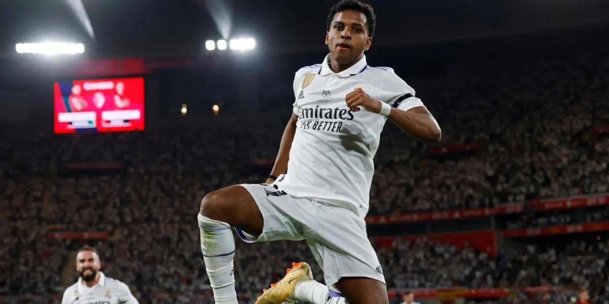 Golazo de Rodrygo en el Real Madrid, para abrir la lata ante Athletic