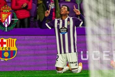 Gonzalo Plata pudo haber llegado al Barcelona antes de ir al Valladolid.