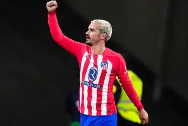 Griezmann marca en el final del PT y Atlético de Madrid se va al descanso 2 a 2