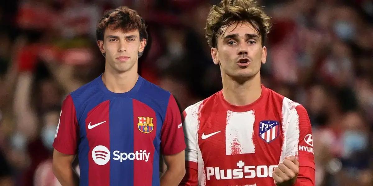 Griezmann mencionó semanas atrás que Joao Félix había fracasado en Atleti y hoy se volvieron a encontrar en la cancha