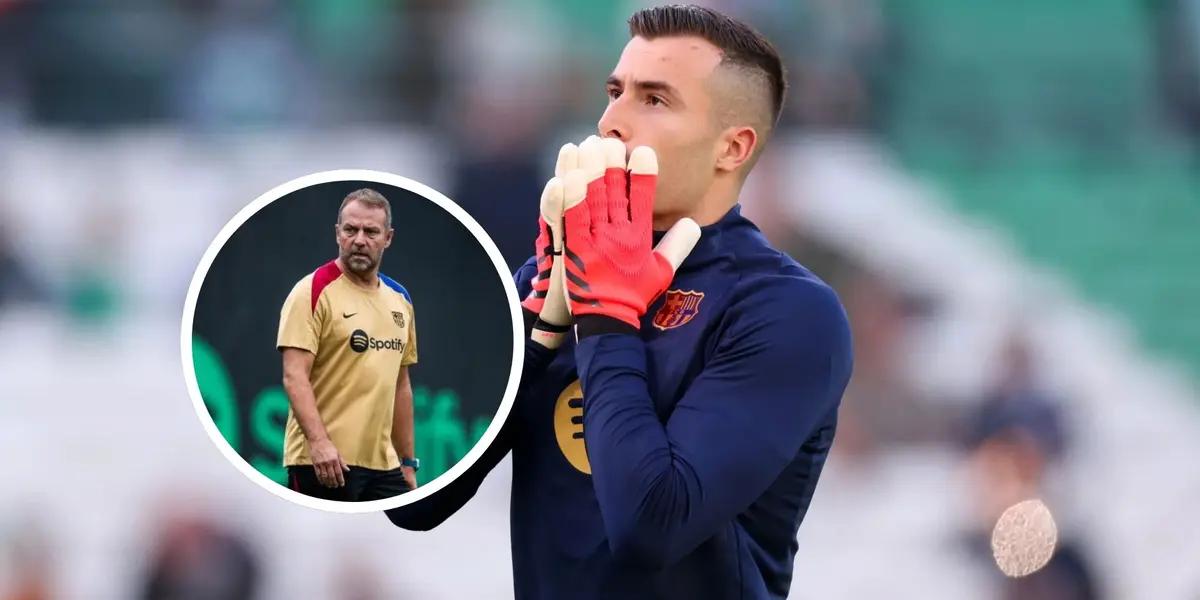 Hansi Flick - Iñaki Peña (Foto: X)