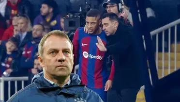 Hansi Flick y Vítor Roque en el FC Barcelona