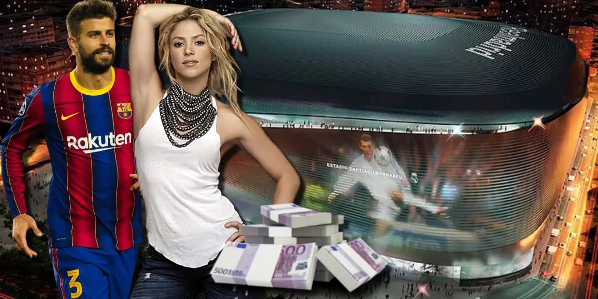 Huele a venganza de Shakira y esto le cobrará el Madrid si canta en el Bernabéu