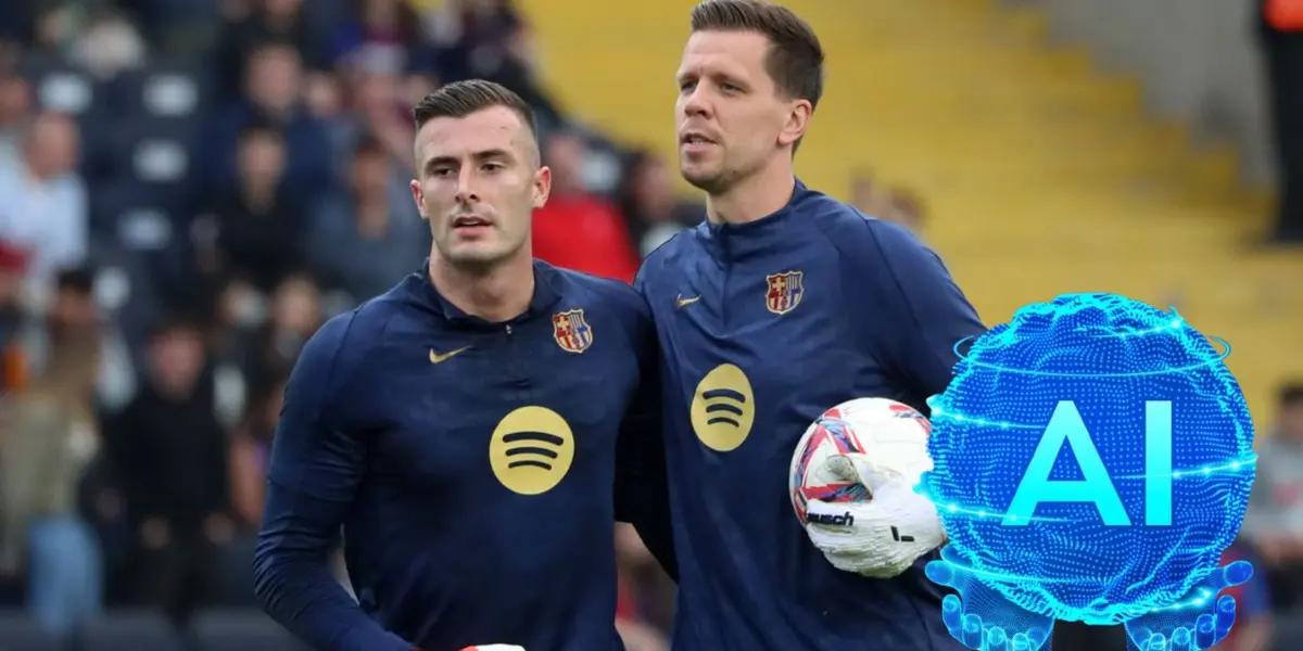 Iñaki Peña - Wojciech Szczęsny (Foto: X)