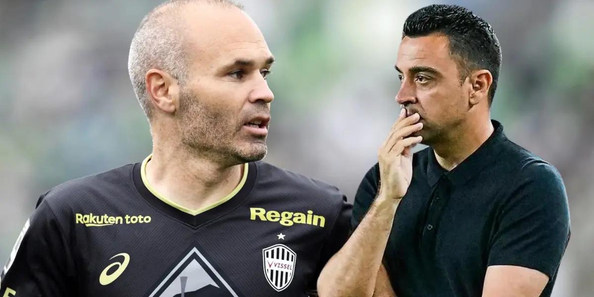 Iniesta puede seguir los caminos de Xavi