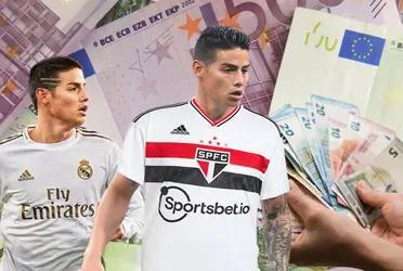 James Rodríguez es nuevo jugador de San Pablo donde tendrá un jugoso contrato para el fútbol sudamericano