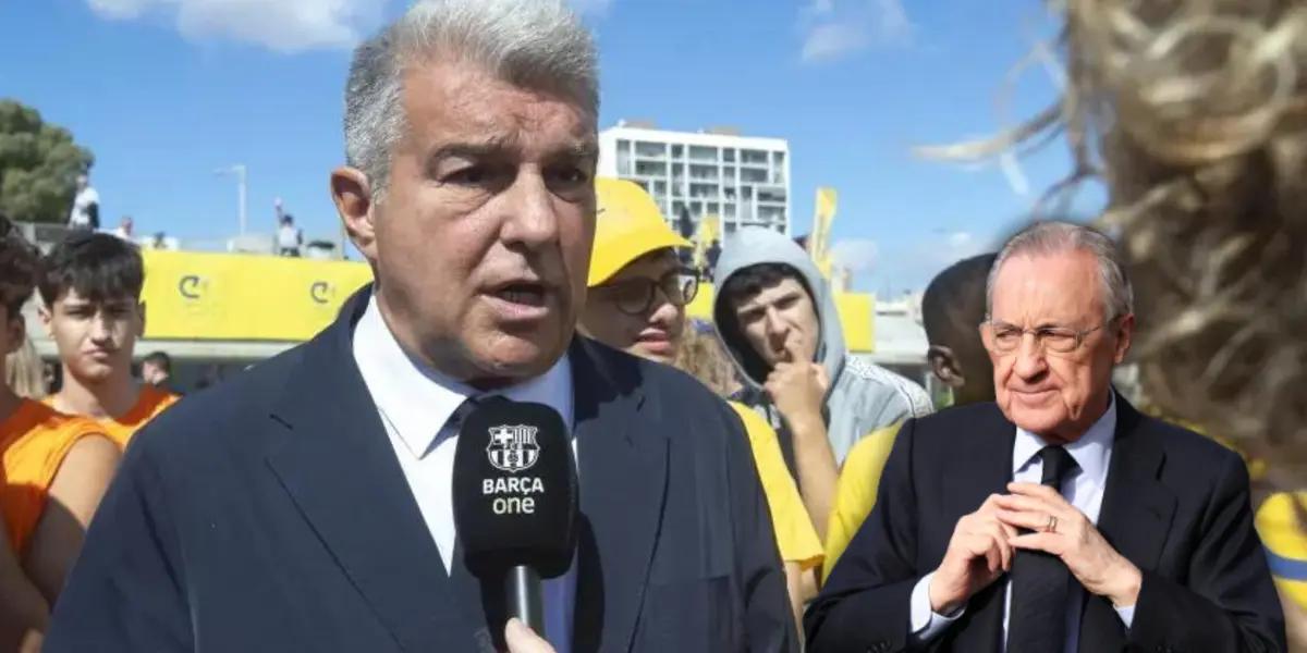 Joan Laporta y Florentino Pérez Foto: FC Barcelona y Marca