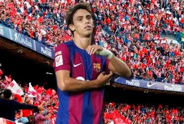 Joao Félix no se quedó con las ganas de sacar de quicio a los hinchas del Atlético de Madrid