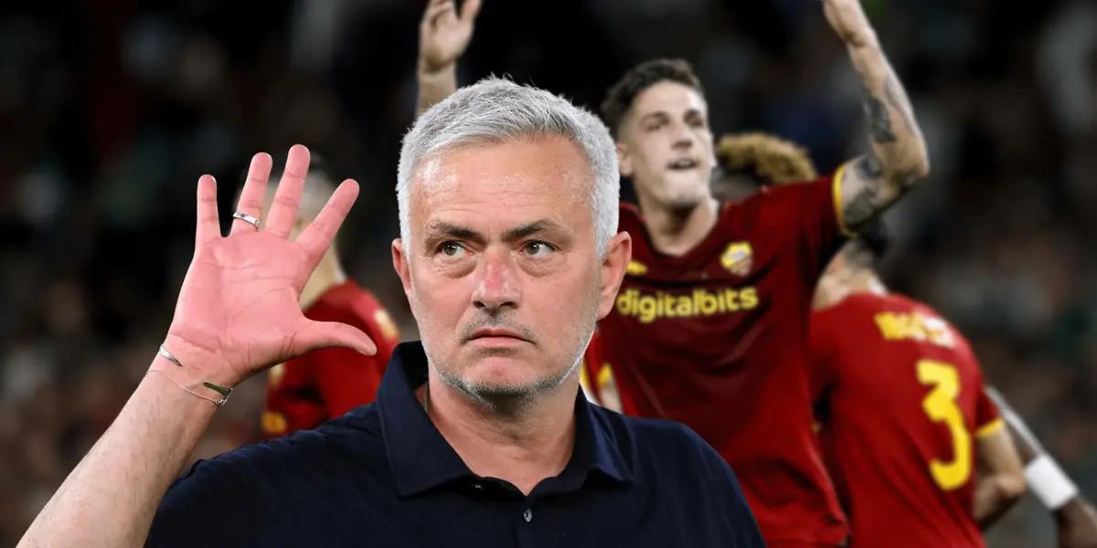 José Mourinho hizo de las suyas nuevamente y tomó una llamativa decisión en AS Roma