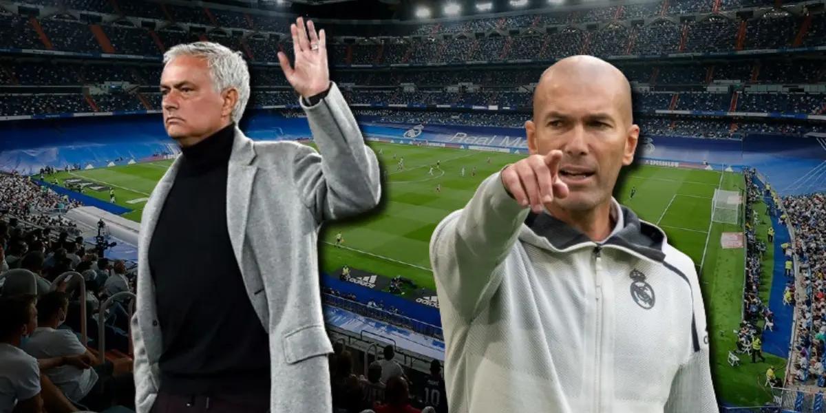 José Mourinho y Zinedine Zidane.