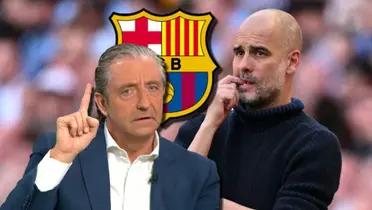 Josep Pedrerol y Pep Guardiola