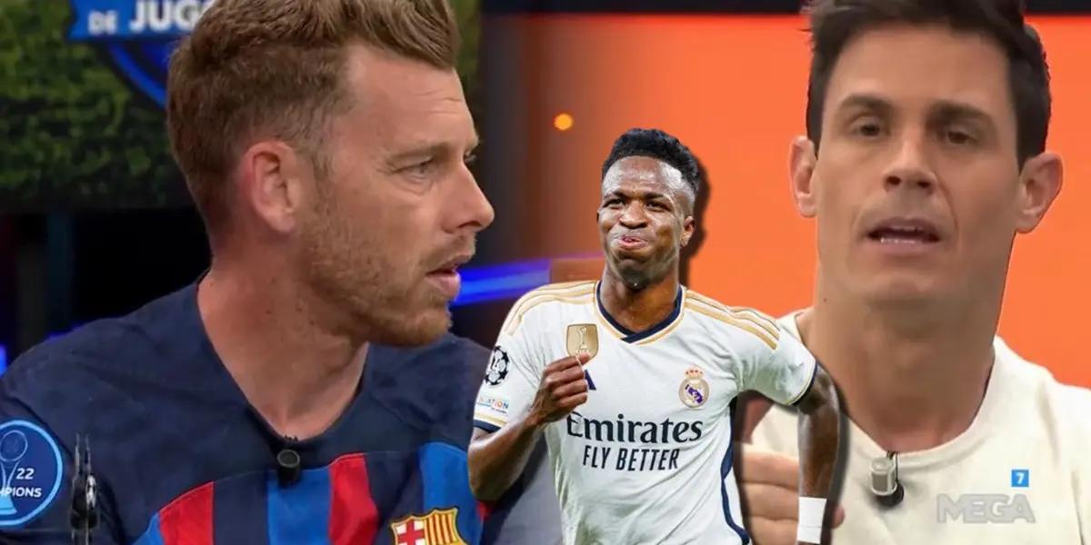 Jota Jordi, Edu Aguirre y Vinicius Junior