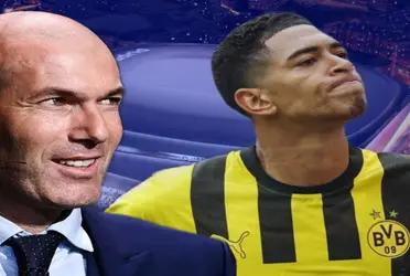 Jude Bellingham está cerca del Madrid y ahora a mencionado que quiere ser como Zidane.