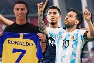 Jude Bellingham tiene aspiraciones demasiado grandes, para que dejen de hablar de Cristiano Ronaldo y Lionel Messi