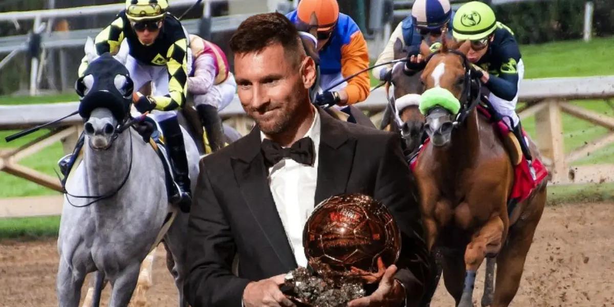 Jugó con Messi y le peleó el Balón de Oro, hoy se dedica a carreras de caballos