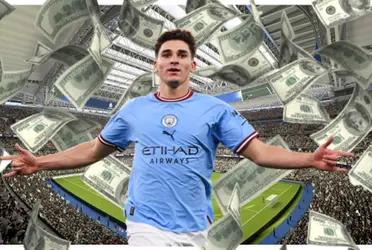 Julián Álvarez vuelve a estar en la órbita del Real Madrid ante la imposibilidad de contar con Mbappé.