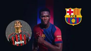 Kaká - Ibrahim Diarra (Foto: FC Barcelona)