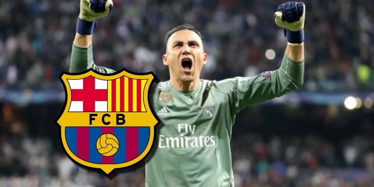 Keylor Navas la rompió en el Madrid e iría al Barça pero con una condición
