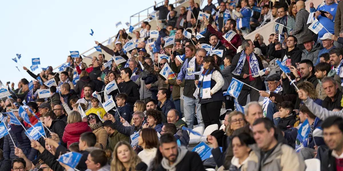 La afición del Leganés, al menos el fondo del estadio del gol de Gonzalo, celebró con efusividad el gol del Real Madrid